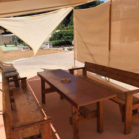 Converted Shed Studio & Garden Hanging Bed Pórto Ráfti Buitenkant foto